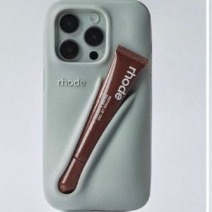 BRAND NEW RHODE iPhone 14 case with a lip gloss